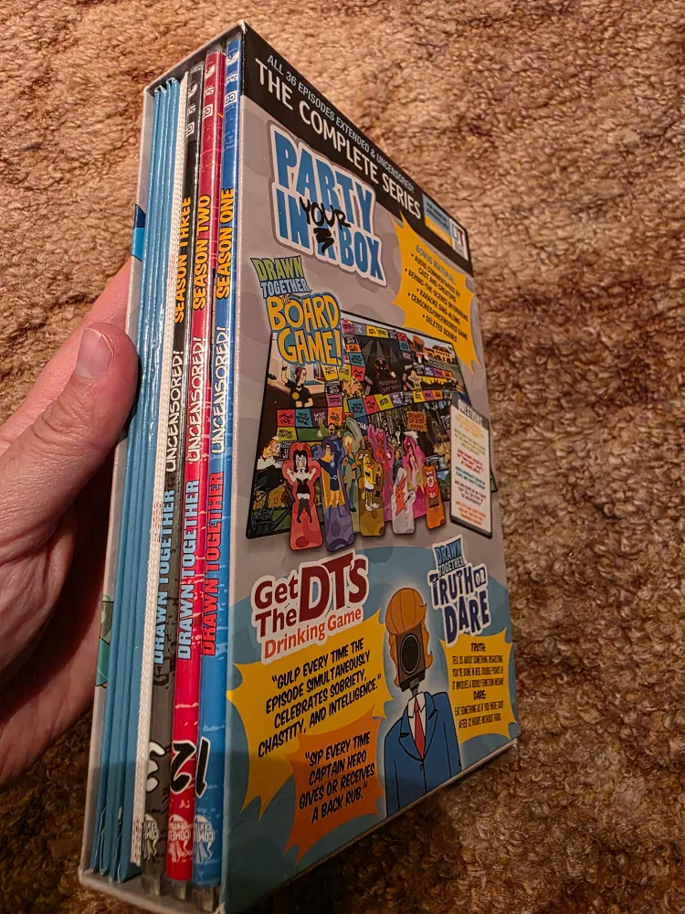 Drawn Together: The Complete Series Party In Your Box 🧡 image indicator(3)