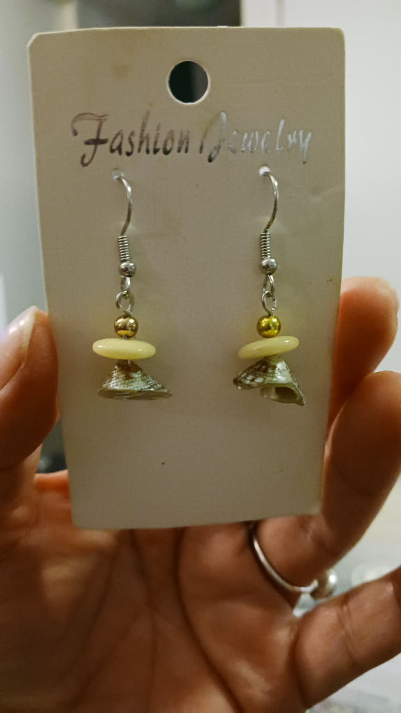 Handmade Beaded Dangle Earrings - photo 5