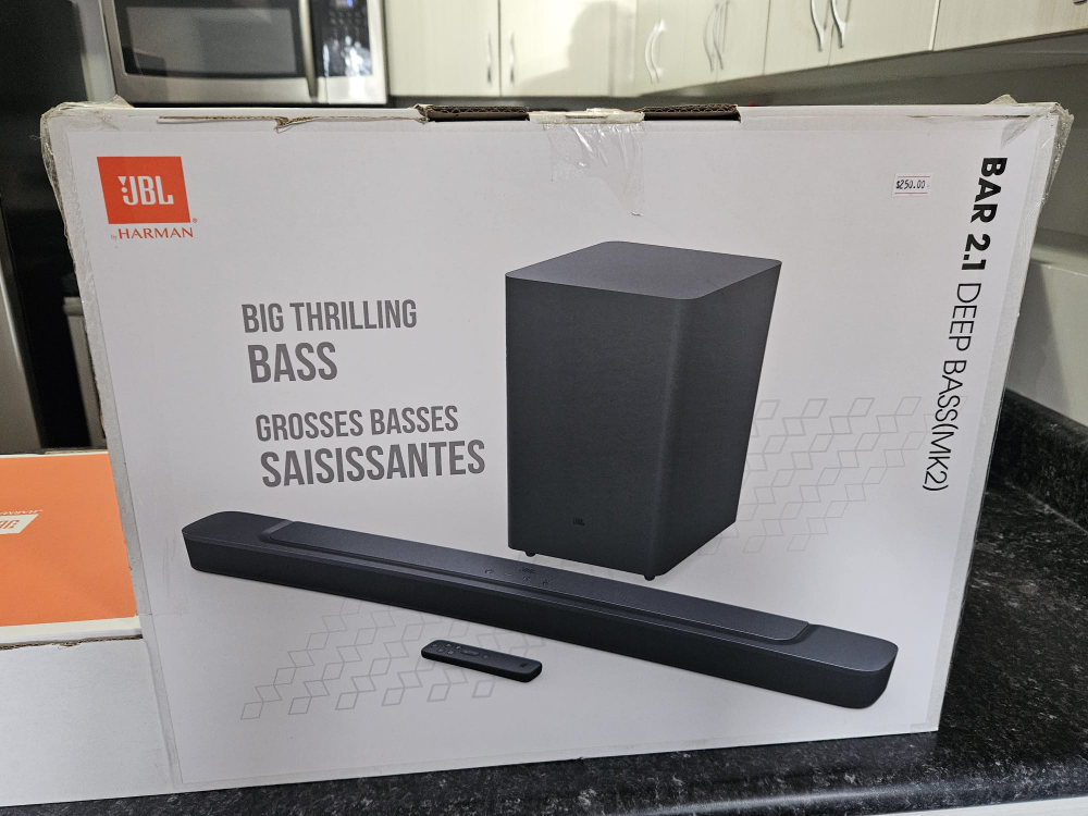 New JBL Bar 2.1 Deep Bass (MK2) Soundbar