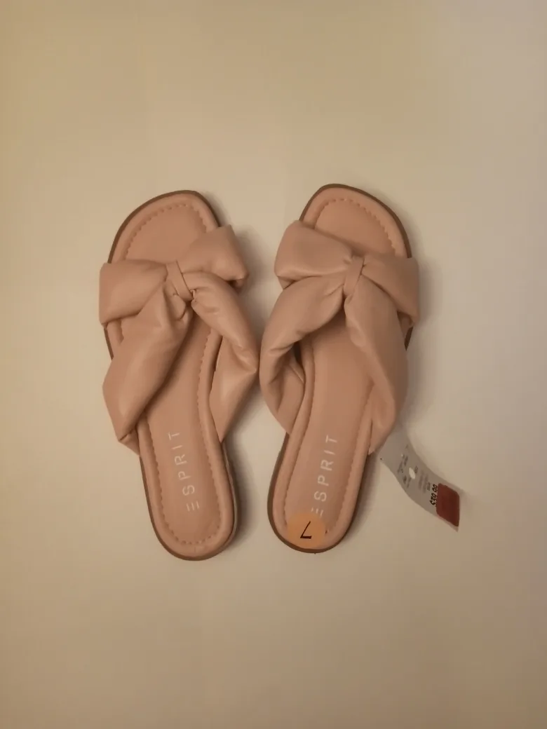 Esprit Pink Slides - Size 7 thumbnail
