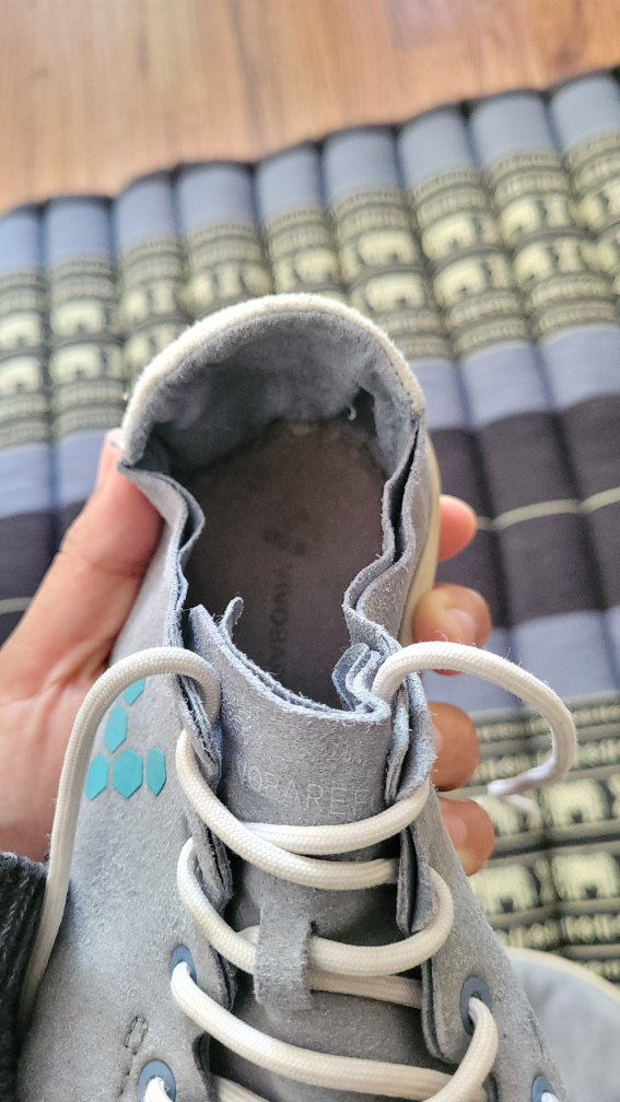 Vivobarefoot Grey Leather Shoes - photo 2