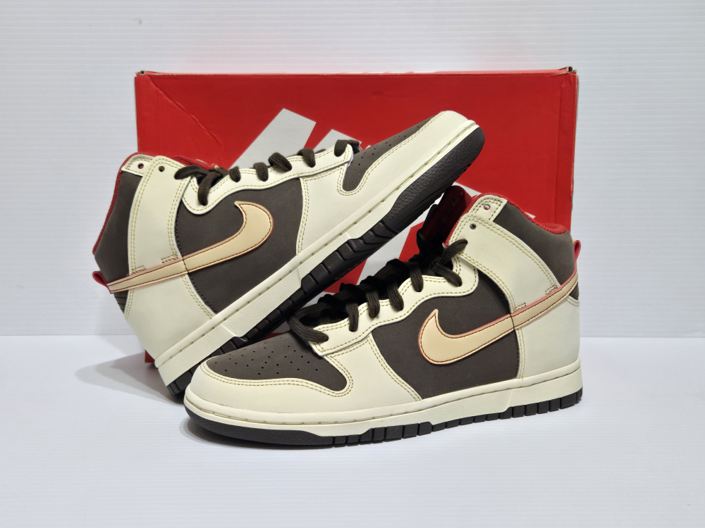 Nike Dunk Hi Retro SE Baroque Brown, Size 8.5