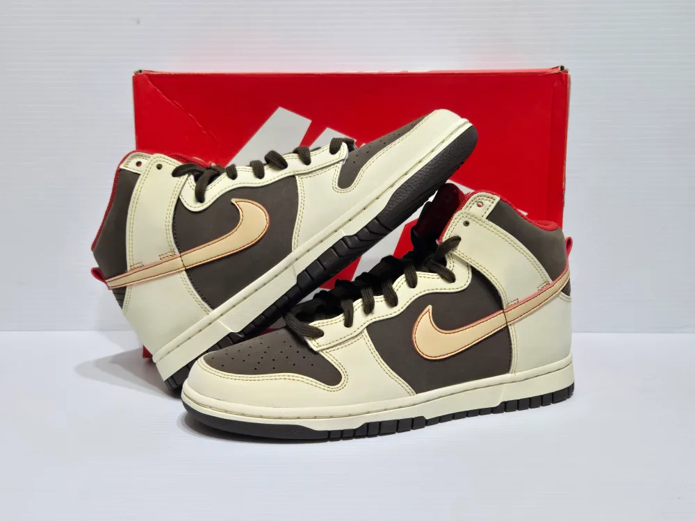 Nike Dunk Hi Retro SE Baroque Brown, Size 8.5 thumbnail