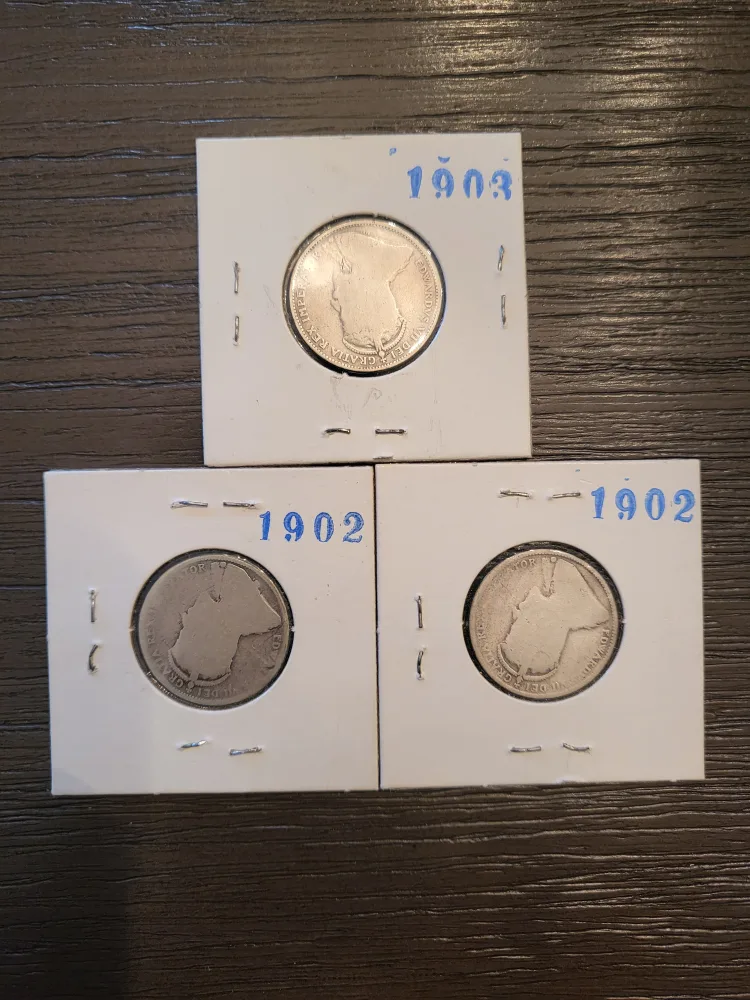 Antique Canadian Quarters - 1902 & 1903 image indicator(4)