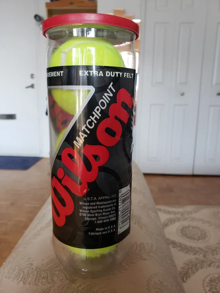 Wilson Matchpoint Extra Duty Felt Tennis Balls thumbnail