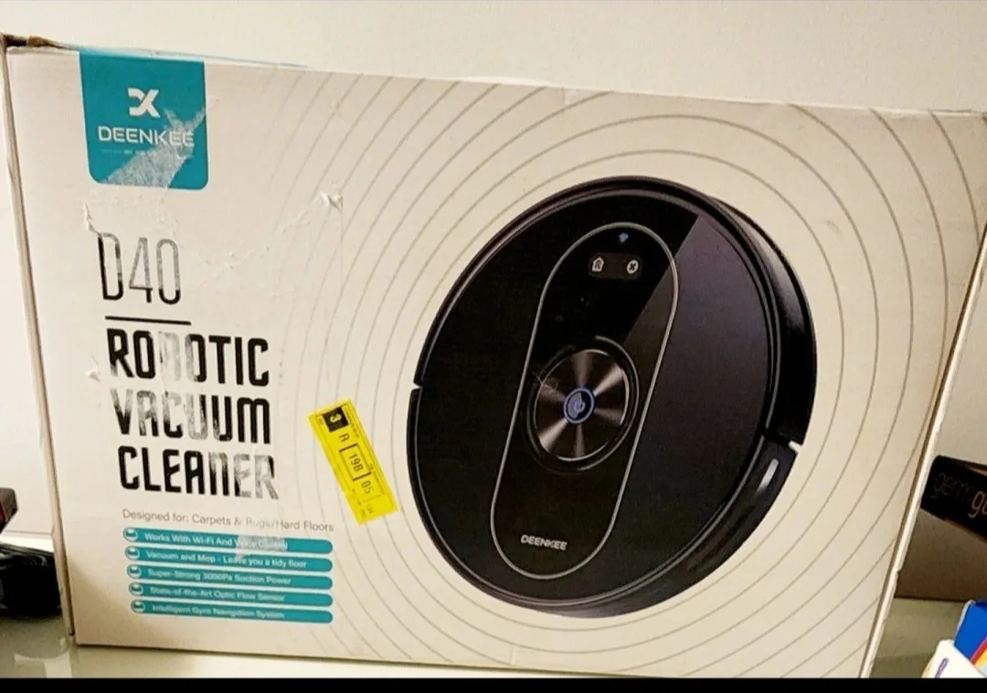 Deenkee D40 Robotic Vacuum Cleaner - New in Box! image indicator(3)