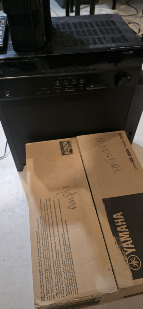 Yamaha HTR-3066 AV Receiver with Bose Speakers - photo 3
