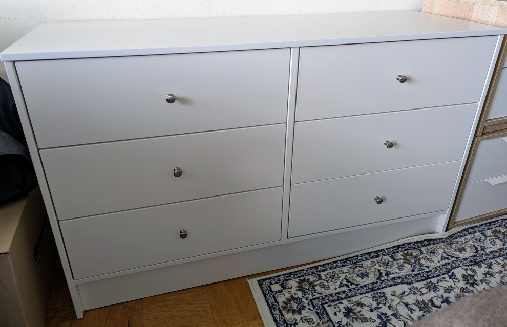 IKEA Hemnes 6-Drawer Dresser - White - photo 3
