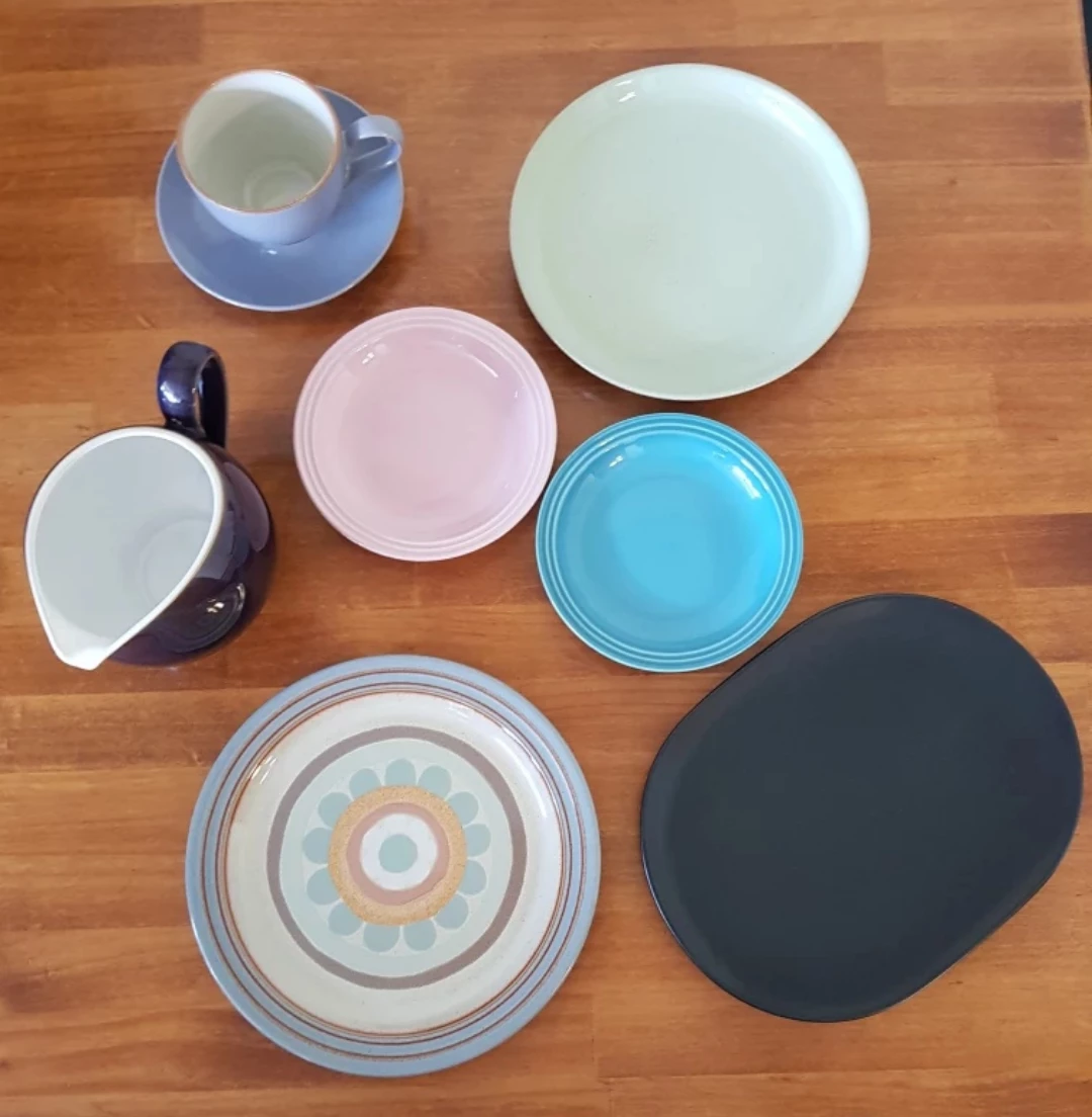 Le Creuset Plates - Turquoise & Pink - photo 4