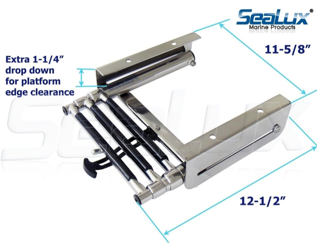 SeaLux Marine Products Boat Ladder - photo 4