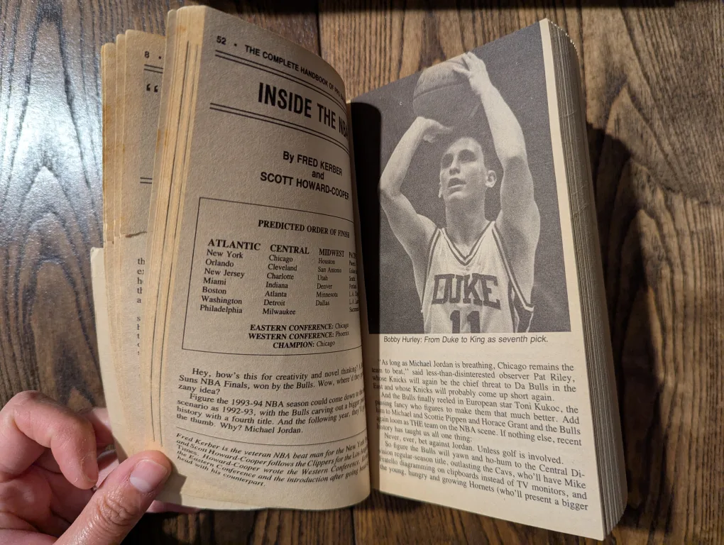 1994 Complete Handbook of Pro Basketball image indicator(6)