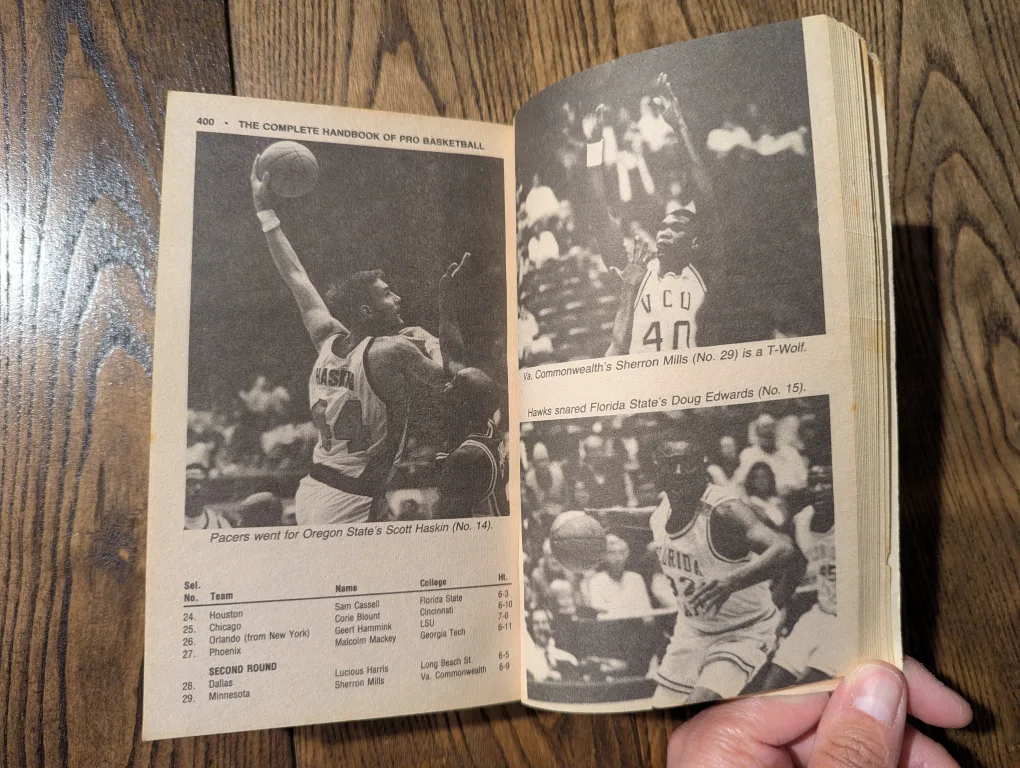 1994 Complete Handbook of Pro Basketball image indicator(7)