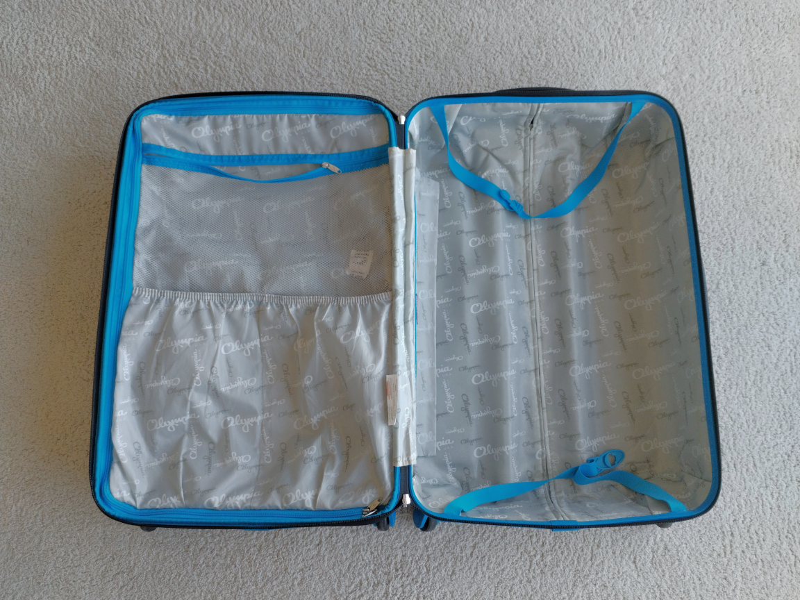 OFFICIAL Olympia Checked-In Luggage - Blue & Grey - photo 2
