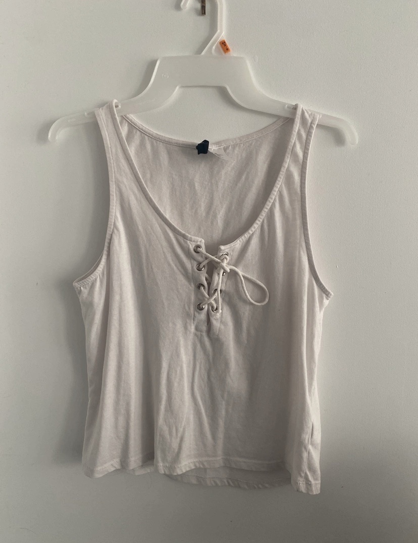 H&M White Tank Top