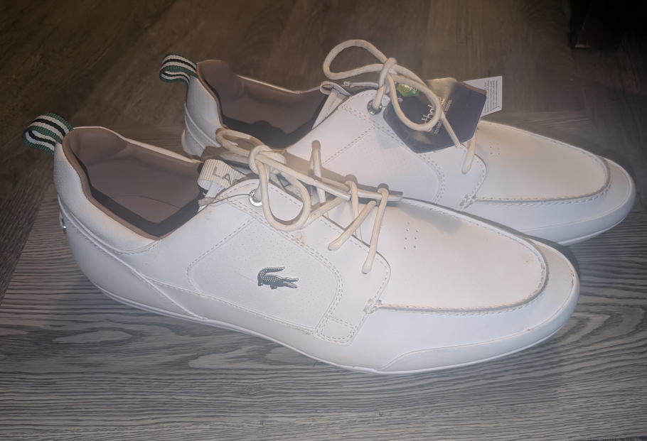 ⚓Lacoste Marina 120 1 US CMA White, Size 12⚓