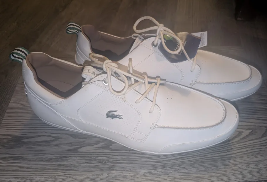 ⚓Lacoste Marina 120 1 US CMA White, Size 12⚓