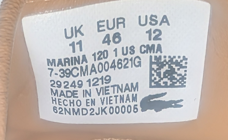 ⚓Lacoste Marina 120 1 US CMA White, Size 12⚓ - photo 4