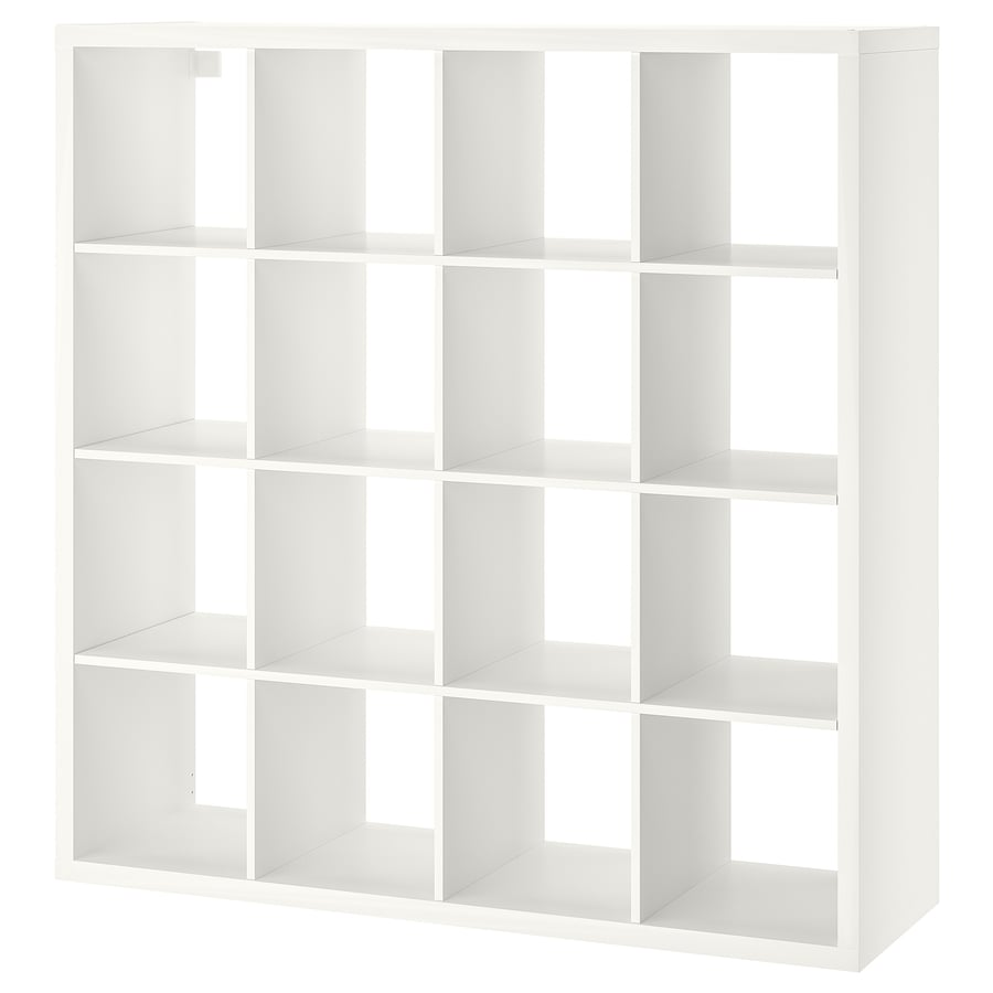 IKEA Kallax White Shelving Unit