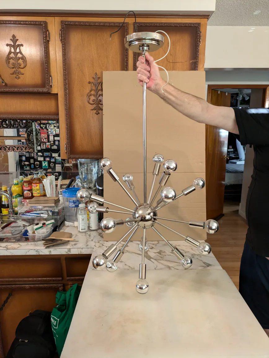 Sputnik Ceiling Light ( Chandelier ) image indicator(2)