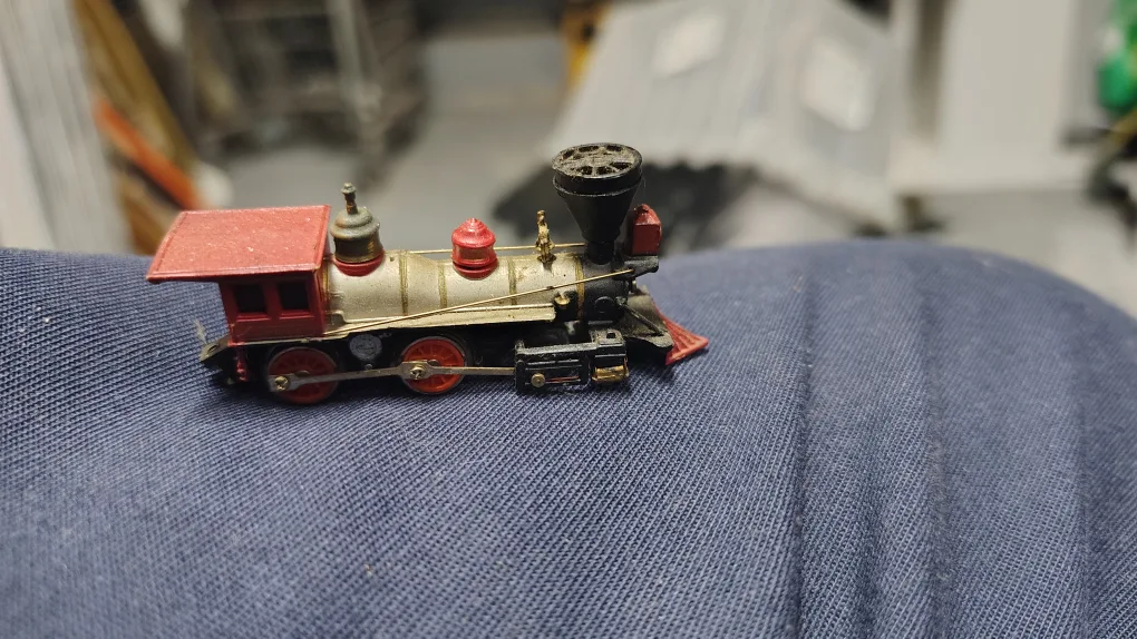 Vintage Toy Train Locomotive thumbnail