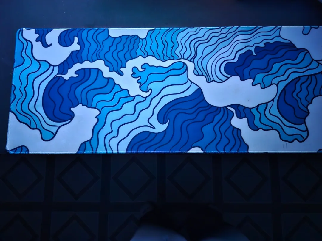 Custom Gaming Mouse & Keyboard Desk Mat image indicator(2)