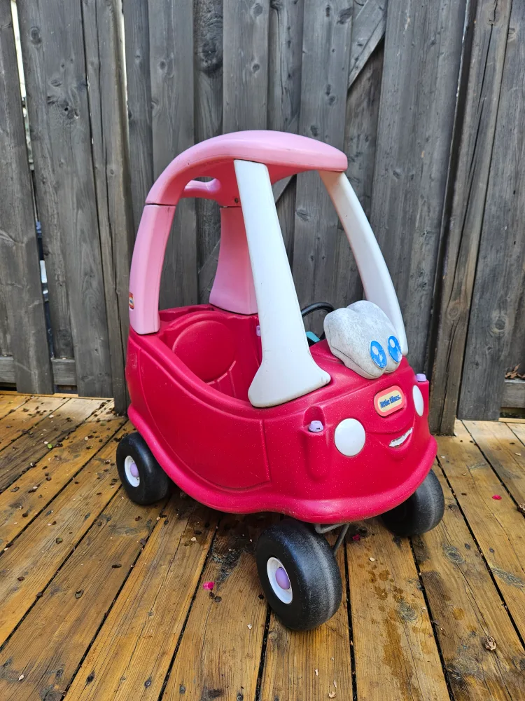 Little Tikes Cozy Coupe Car - Pink/Red thumbnail