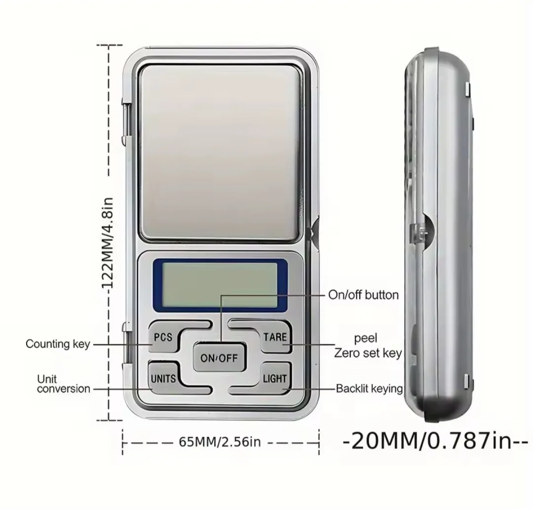 Portable Jewelry Scale image indicator(2)