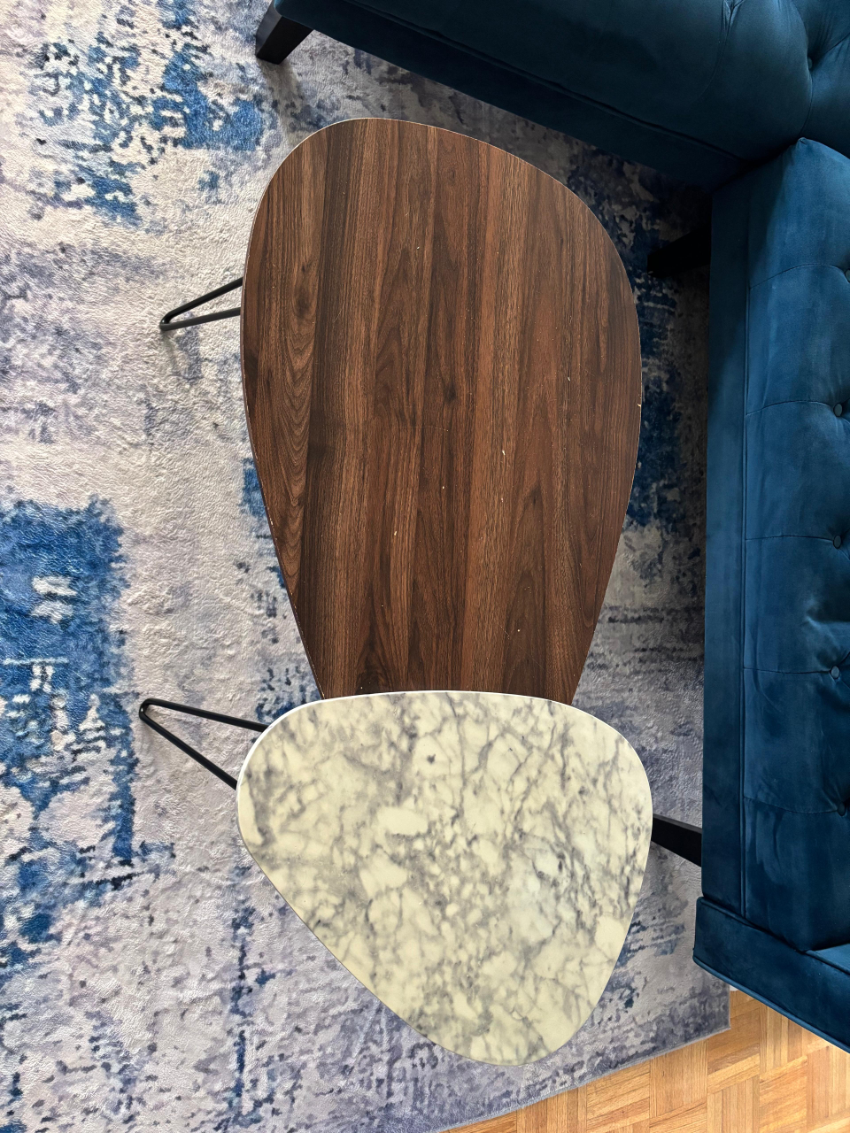 Mid-Century Modern Nesting Coffee Tables