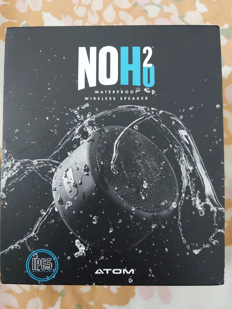 Atom NOH2O Waterproof Wireless Speaker - New in Box thumbnail