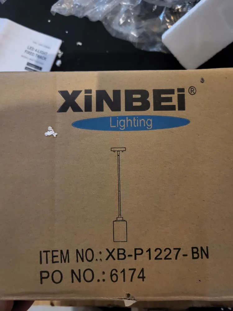 BNIB - XinBei Brushed Nickel Mini Pendant Light image indicator(6)