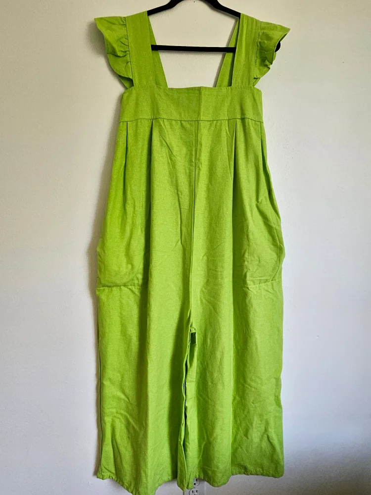 Lime Green Jumpsuit thumbnail