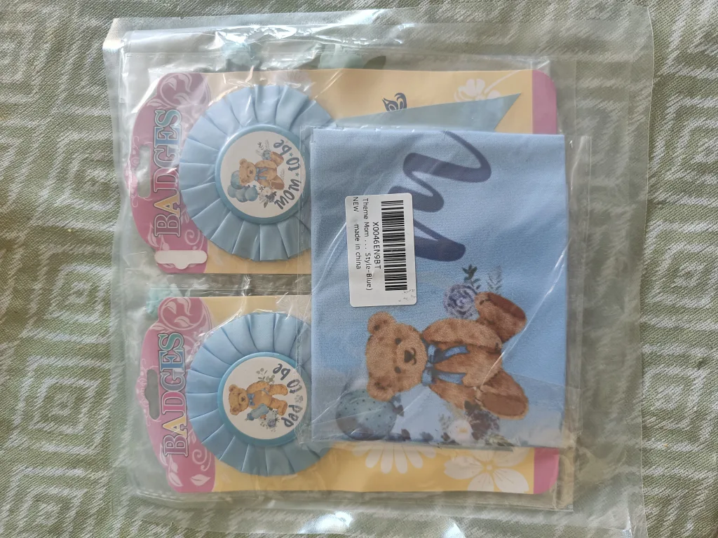 New Baby Shower Decoration Set - Blue Theme image indicator(4)