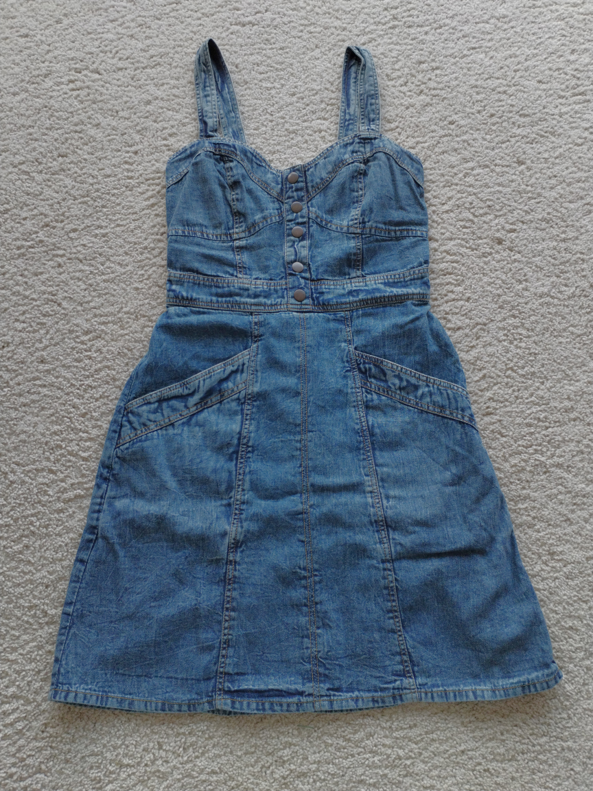 Lopaus Denim Dress - Size Small