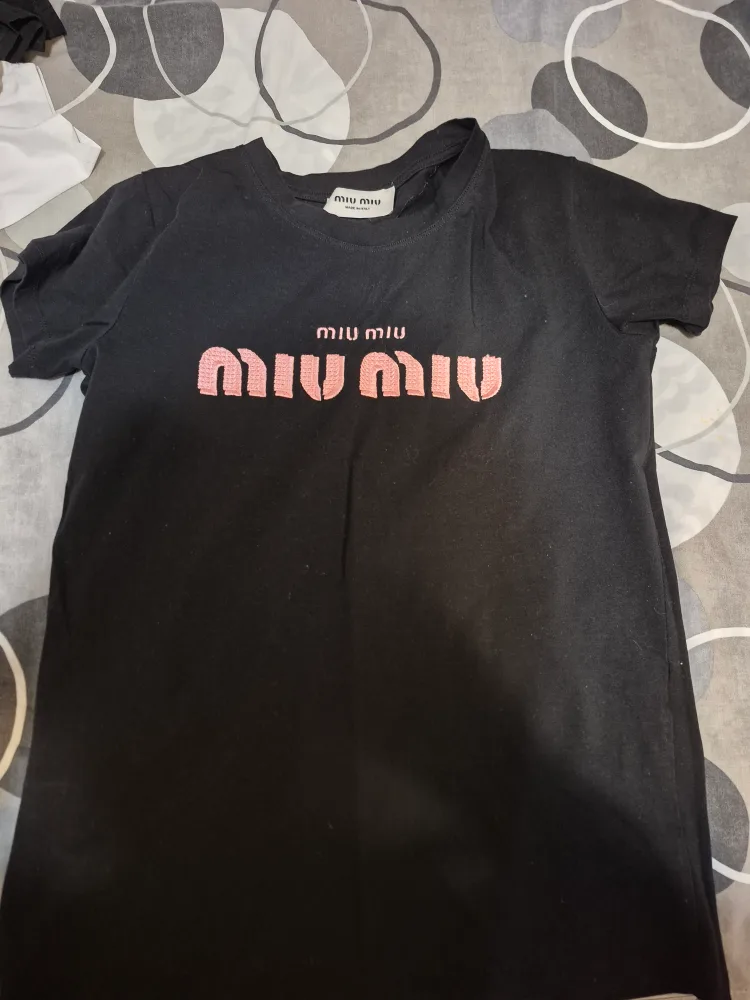 Miu Miu Black T-Shirt thumbnail