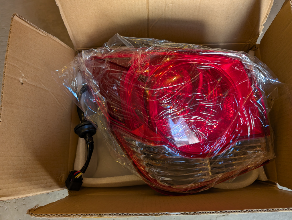 Chevy Cruze Tail Light