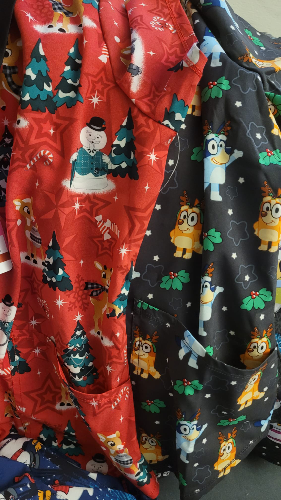 Brand New with tags on, Good brand Scrub Tops - Size M & XS