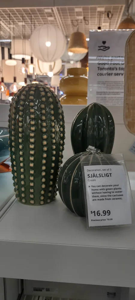 Ikea SJÄLSLIGT Decoration, Set of 3 thumbnail