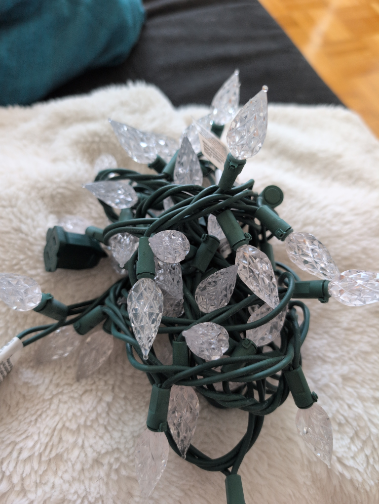 C6 LED String Lights - Clear