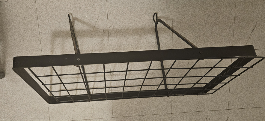 Metal Pot Rack with Hooks - photo 2