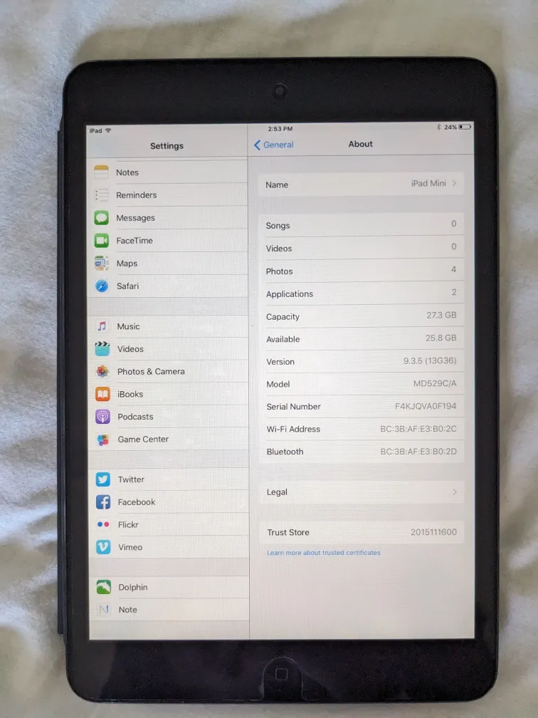 Apple iPad Mini 32GB - Great Condition image indicator(5)