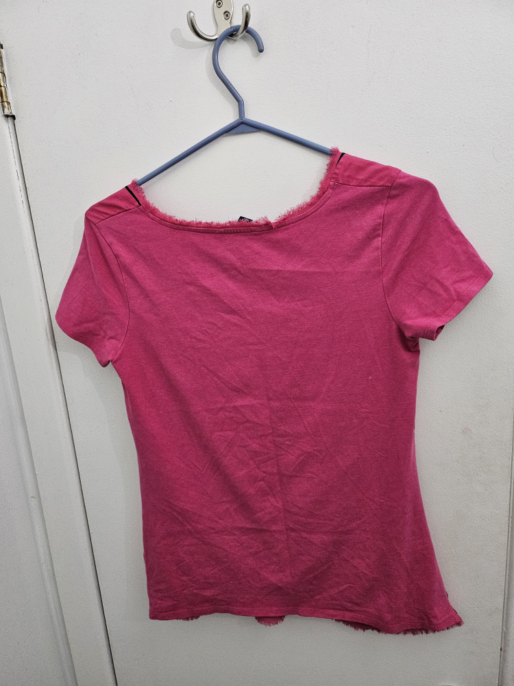 T-shirt Tommy Hilfiger rose taille S - photo 4