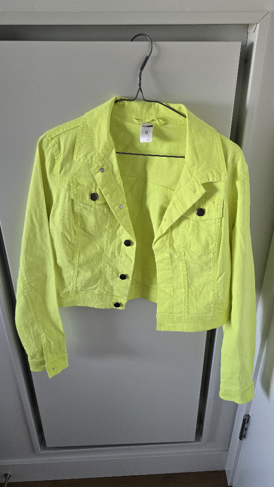 Neon Green Jacket - Size 12