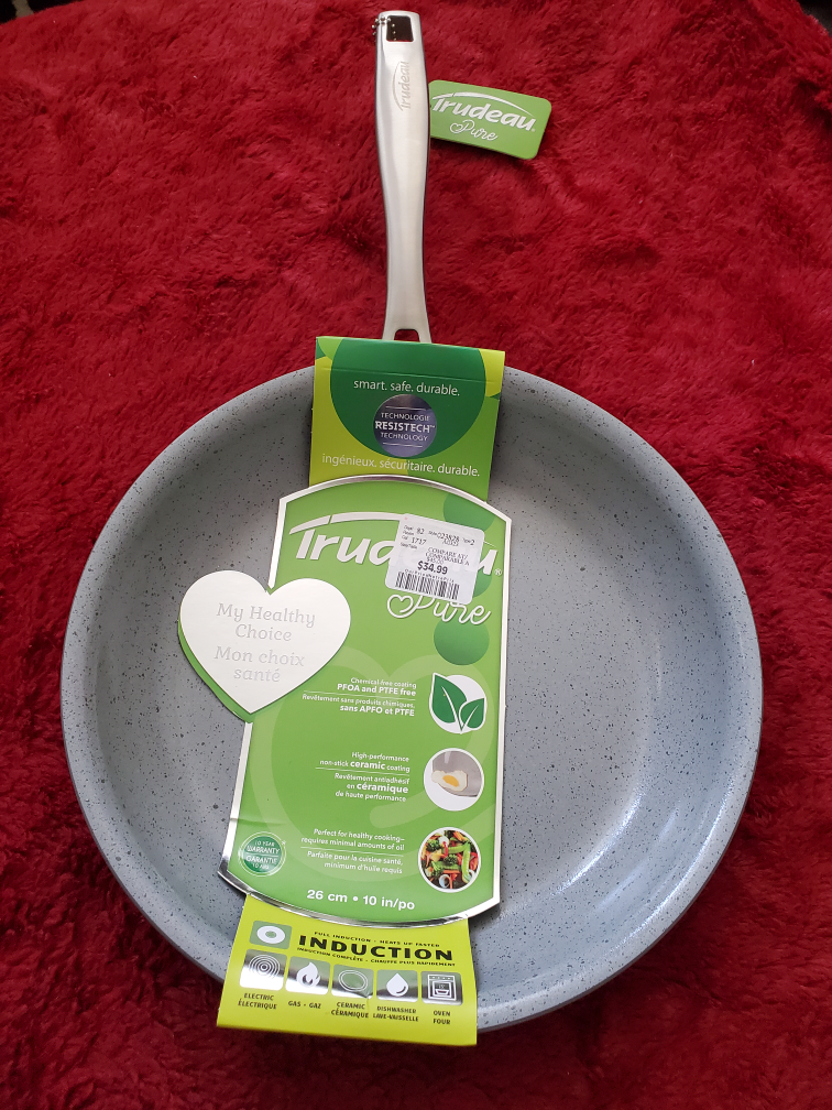 New Trudeau Pure 26cm/10inch Ceramic Fry Pan