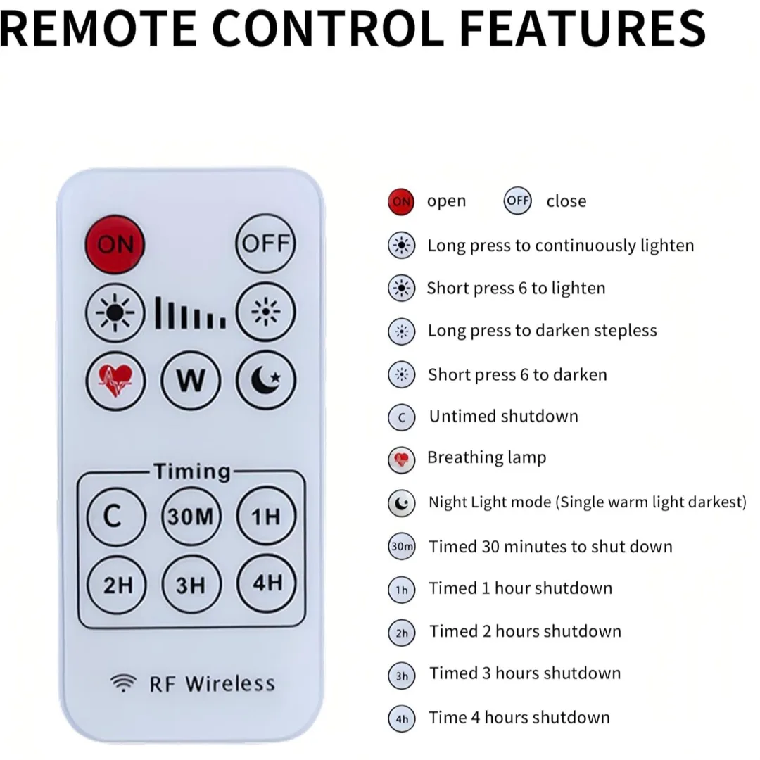 LED Strip Lights with Remote Dimmable Switch Natural White image indicator(7)