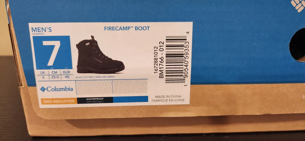 Columbia Winter Waterproof Boots - Men's Size 7 image indicator(2)