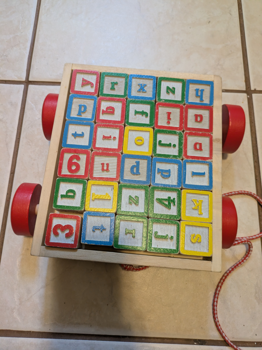 Letter blocks
