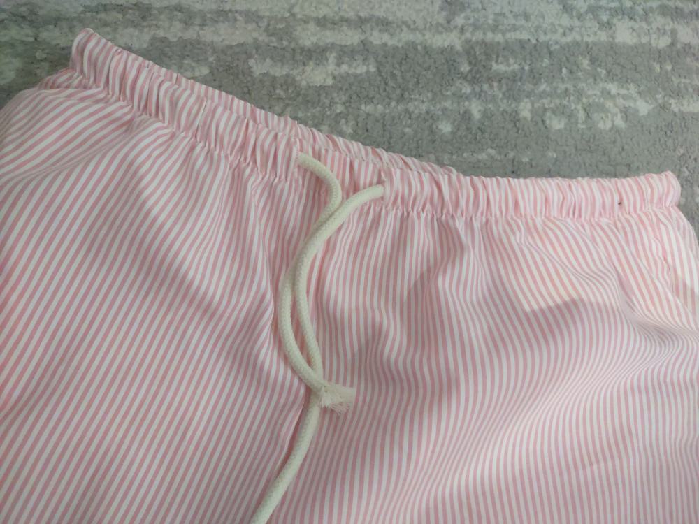 Pink Striped Wide Leg Pants - photo 2