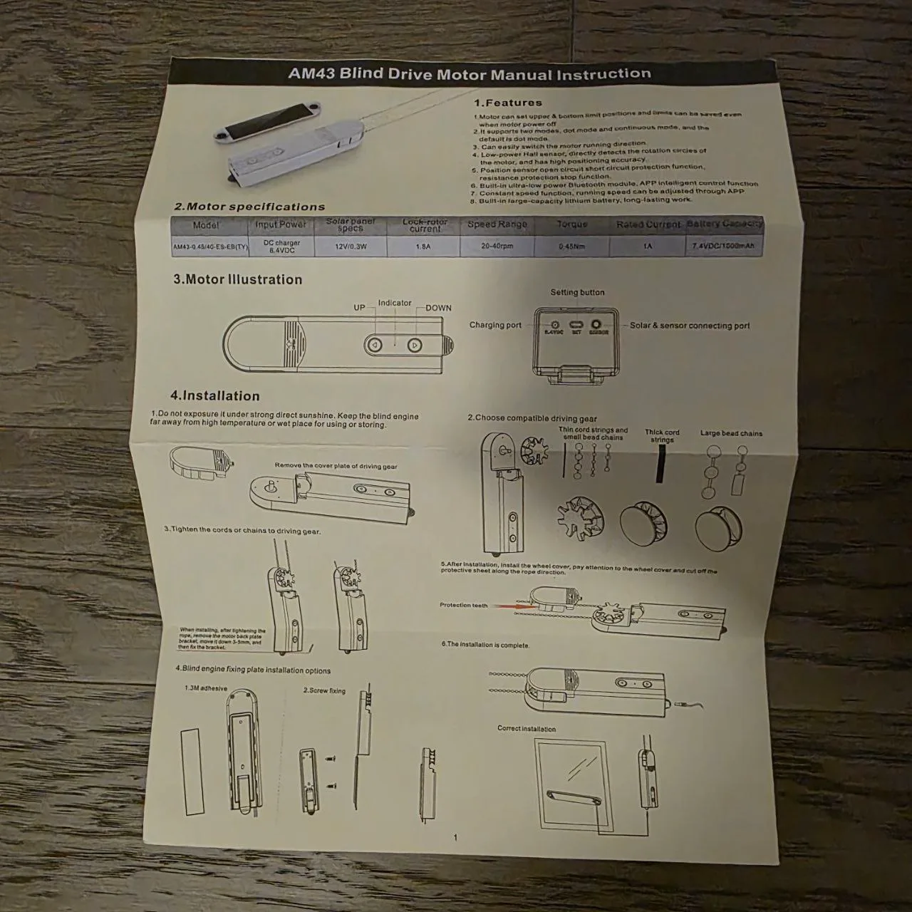 Blinds driver image indicator(3)