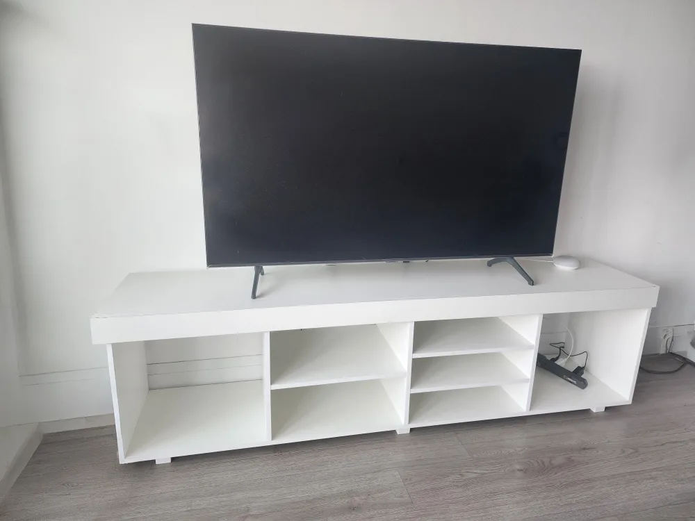 Wayfair White TV Stand Console Table thumbnail