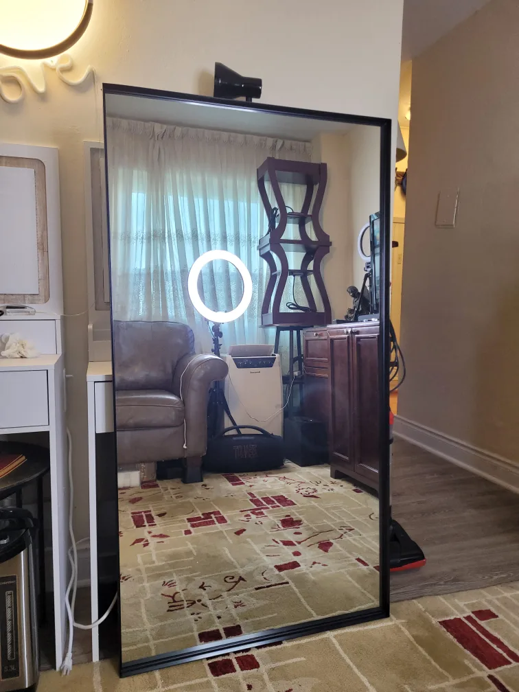 Full Length Mirror - Black Frame image indicator(2)